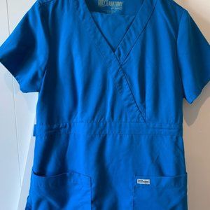 Grey's Anatomy Scrubs, Scrub Set, New Royal, Med